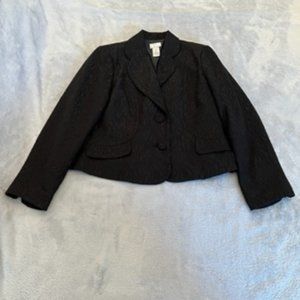 Emma James Women's Jacket Petite 12 Black